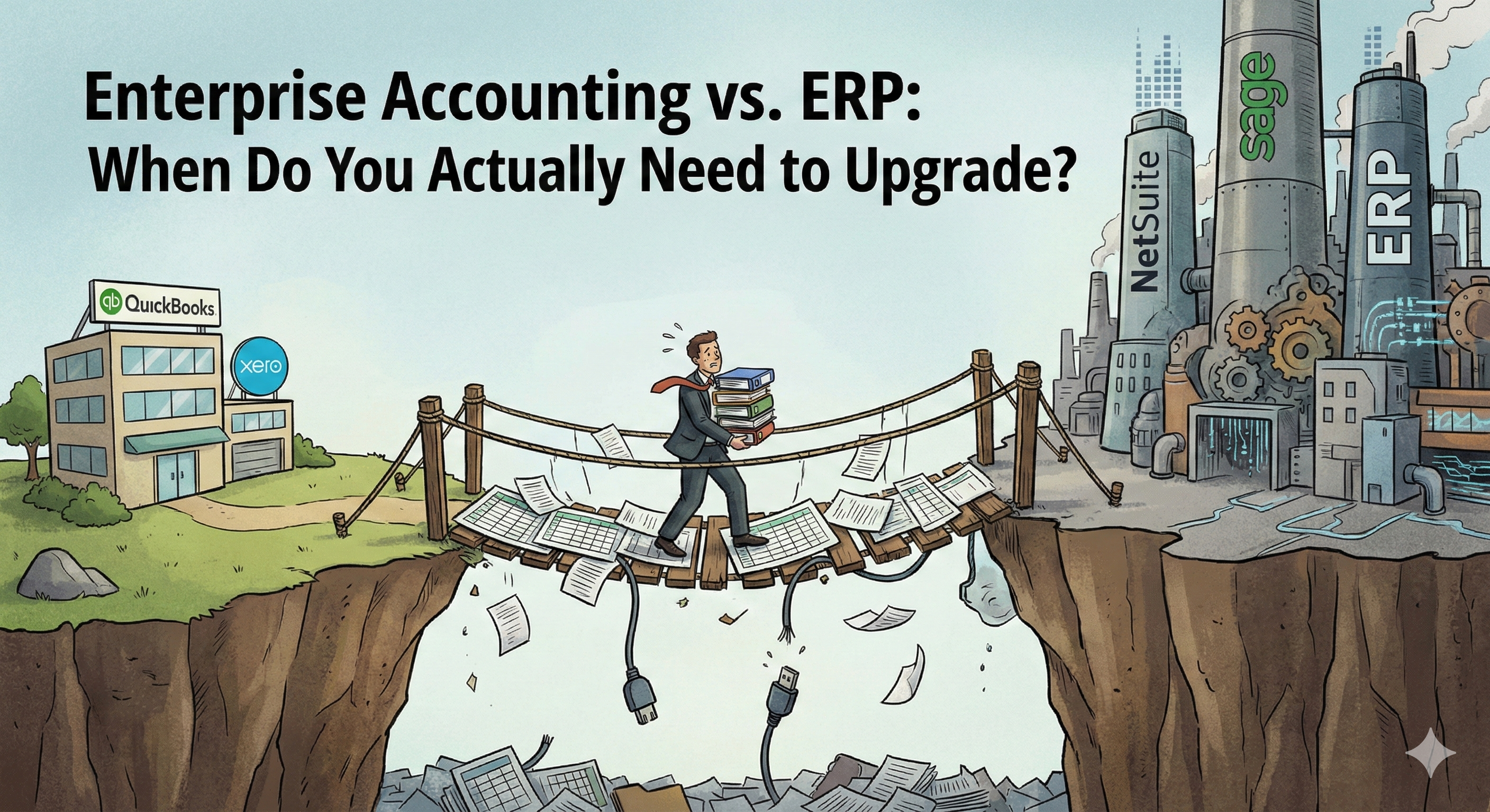 Enterprise Accounting vs. ERP: When Do You Actually Need to Upgrade?